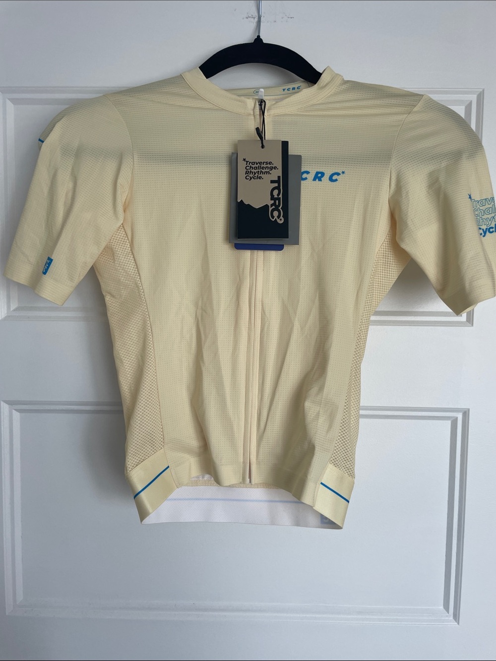 Short Sleeve Cycling Jersey - Cream